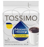 Sealed - Tassimo Maxwell House Morning Blend