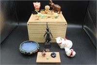 10 Pc. Japanese/Thai Treasure Box Figurines++