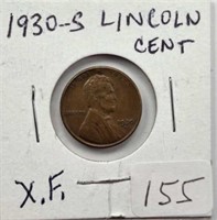 1930S Lincoln Cent XF