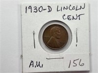 1930D Lincoln Cent AU
