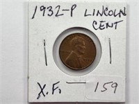 1932P Lincoln Cent XF