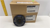 2-CASES OF 20 NEW RADNER 4.5" GRINDER WHEELS