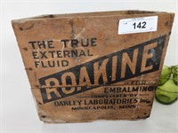 Roakine wooden box