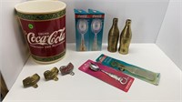 10 PC NIB & VINTAGE COCA-COLA LOT