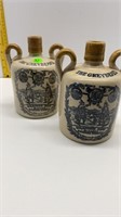 2-WHISKEY CROCKS FROM GLASGOW SCOTLAND