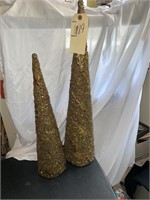 GORGEOUS LARGE GOLD CHRISTMAS TREES