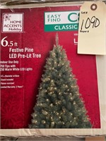 6.5' PRELIT CHRISTMAS TREE AND MORE