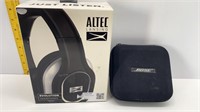 2-LIGHTLY USED HEADPHONES (BOSE & ALTEC LANSING)