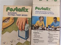 2 automatic postage stamp affixer