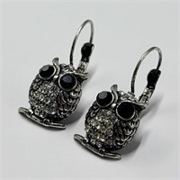 Vintage Owl Earrings