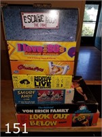 Board Game lot including Smurf Ahoy+