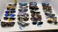 OVER 20 NEW MOSTLY MENS SUNGLASSES