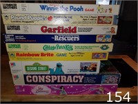Board Game lot including Rainbow Brite+