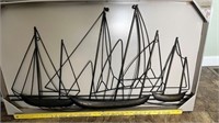 Metal Ship Wall Art