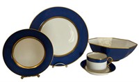 Fitz And Floyd “Renaissance” Gold Rimmed Dishes