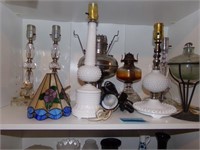 Oil Lamps, Small Lamps