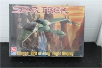 STAR TREK KLINGON BIRD OF PREY FLIGHT DISPLAY