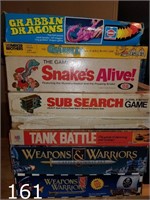 Board Game lot including Weapons & Warriors+