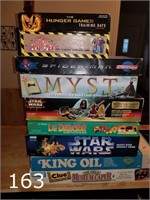Board Game lot including Star Wars Episode I+