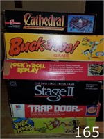 Board Game lot including Trap Door+