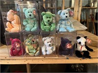 Vintage TY Beanie Babies In Cases #2