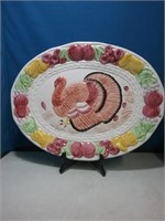 Large oval turkey platter 18 in
