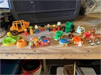Assorted Fisher Price Figures
