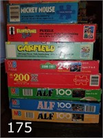 Puzzles including ALF & more