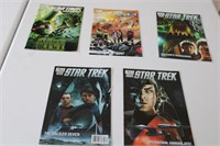 5 STAR TREK COMIC BOOKS