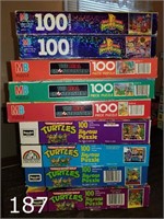 Lot of puzzles including Real Ghostbusters+