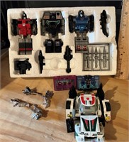 Vintage Assorted Transformer Toys