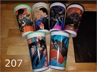 Vintage Batman Returns McDonalds cups