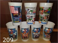Vintage Superman 4 cups & more