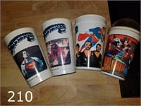 Vintage Superman cups & more