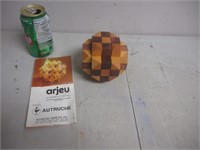 Cube en bois