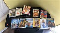 DVD’s Frozen, Couples Retreat, Dodeball, Stuart