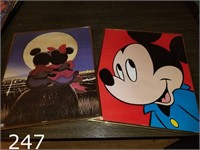 2 Framed Disney Pictures