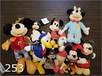 Lot of Disney Stuffed Characters