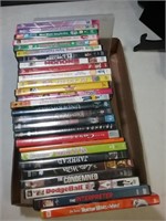 Flat of DVD movies
