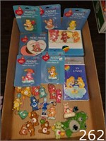 Flat of Care Bears Magnets and more