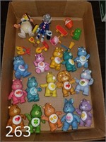 Flat of Kenner Care Bears figures