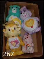 Care Bears pillows and bank