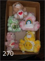 Care Bears banks and dolls