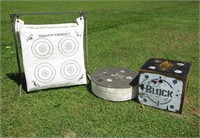 3 Target Cushion Blocks For Archery