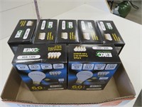 7 boxes of 60 watt light bulbs