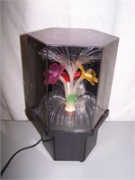Vintage Fiber Optic Flower Lamp