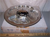Vintage Hellerware Chromium Serving Tray