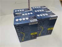 6 boxes of 100 watt light bulbs