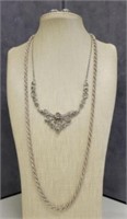 .925 Silver Necklace Lot