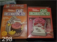 2 Wilton Character Cake Decorating Kits